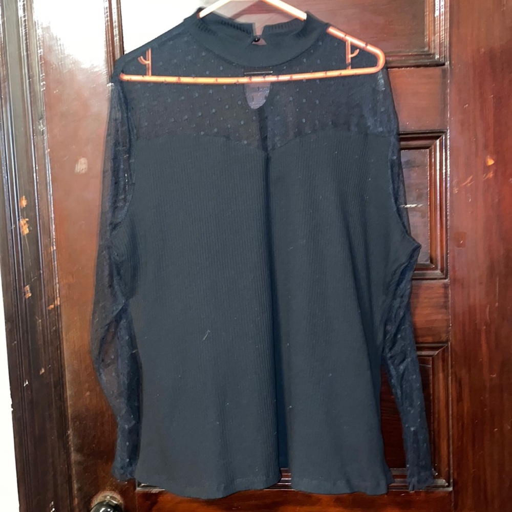 Black Illusion Top